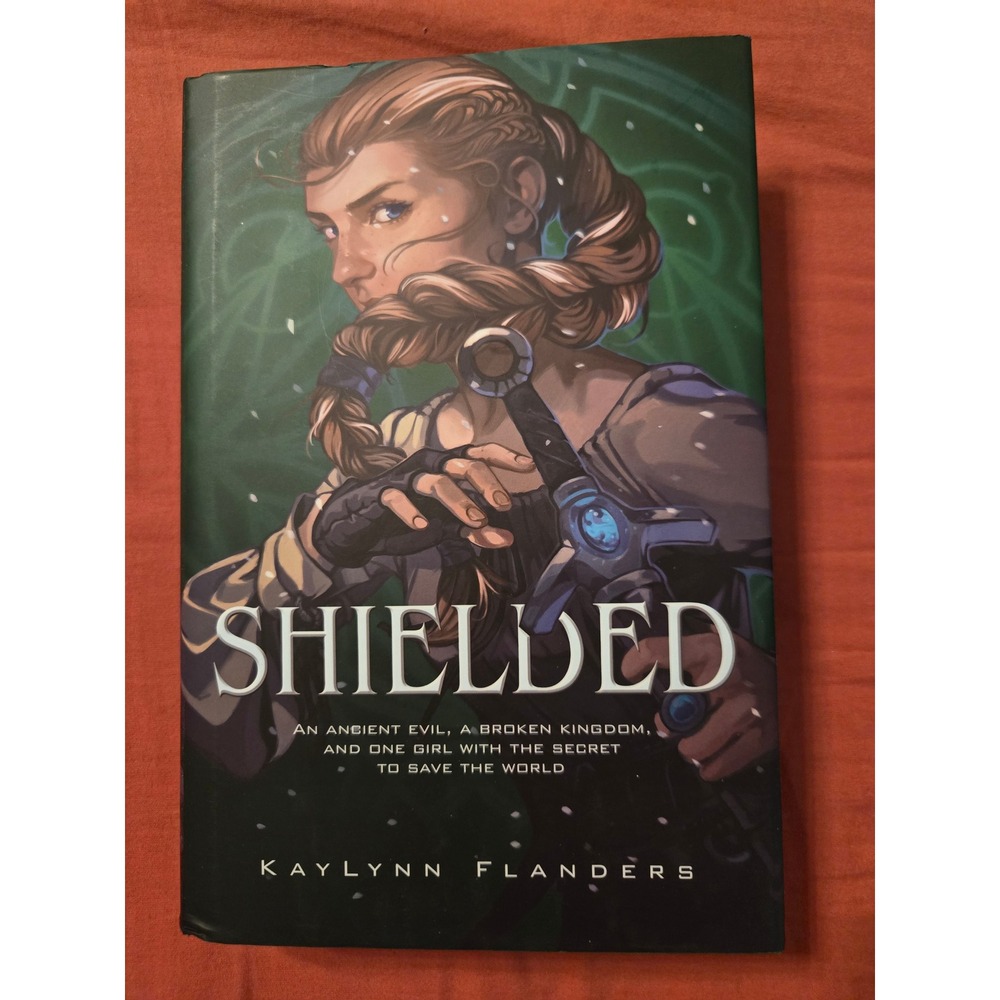 Shielded by KayLynn Flanders Signed First Edition Hardcover YA Fantasy Book